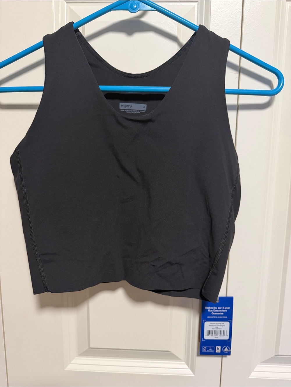 Janji Black Run Everywhere Long Bra
